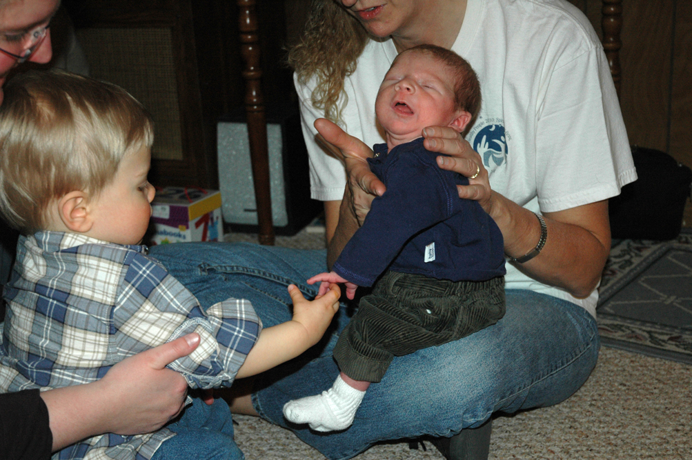 Marley touches Henry